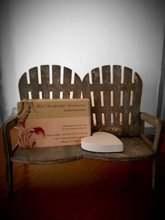 Hotel Landgasthof Frankenstern โกสไวน์ชไตน์ ภายนอก รูปภาพ